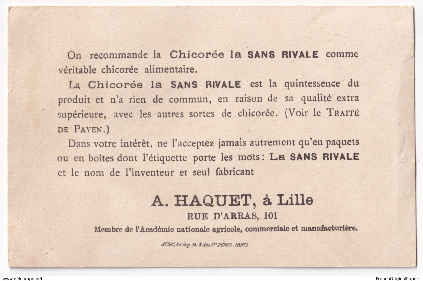 Jolie Chromo Chicorée Haquet Lille - Danse Chat Humanisé Fillette Robe Mode Anthropomorphisme Humanized Cat Dance A40-13 - Other & Unclassified