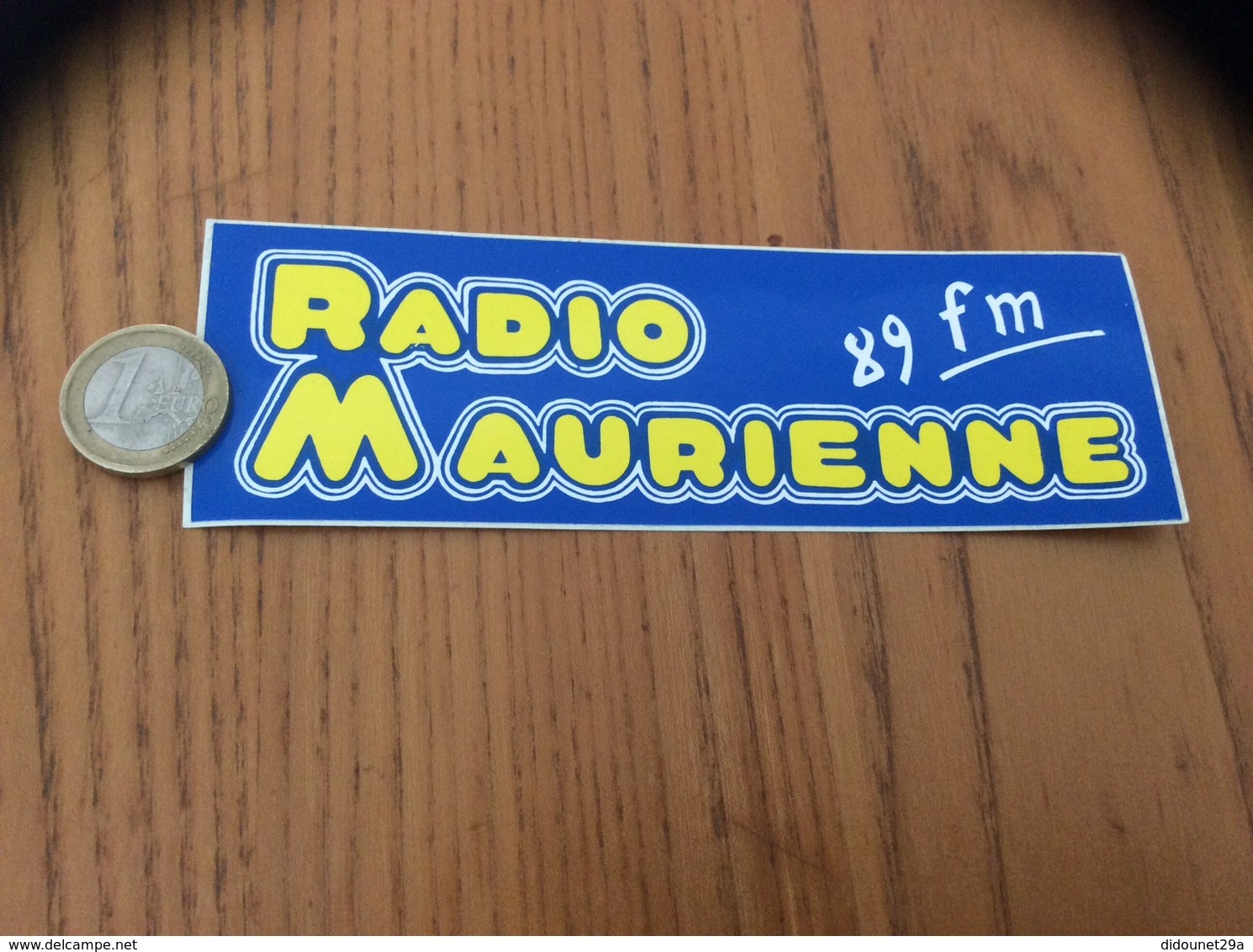 AUTOCOLLANT, Sticker «RADIO MAURIENNE 89 FM» - Aufkleber