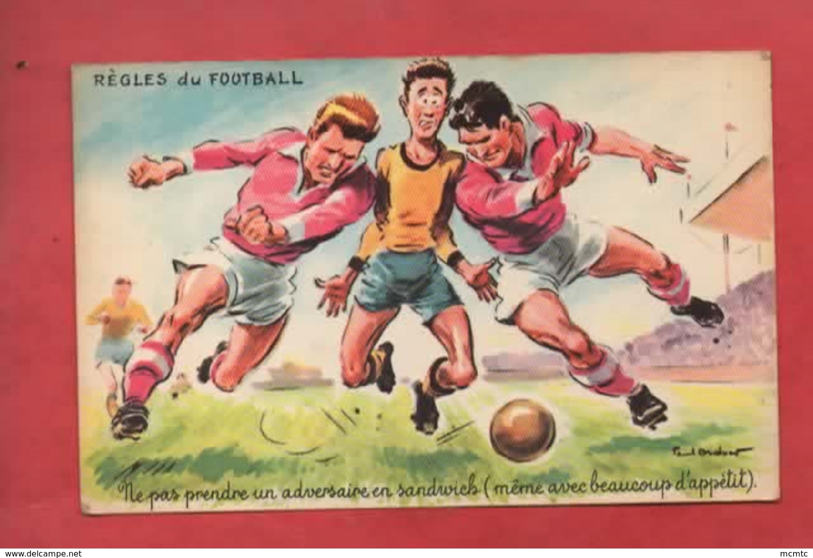 Carte - Règles Du Football  - Foot - Sport - - Voetbal