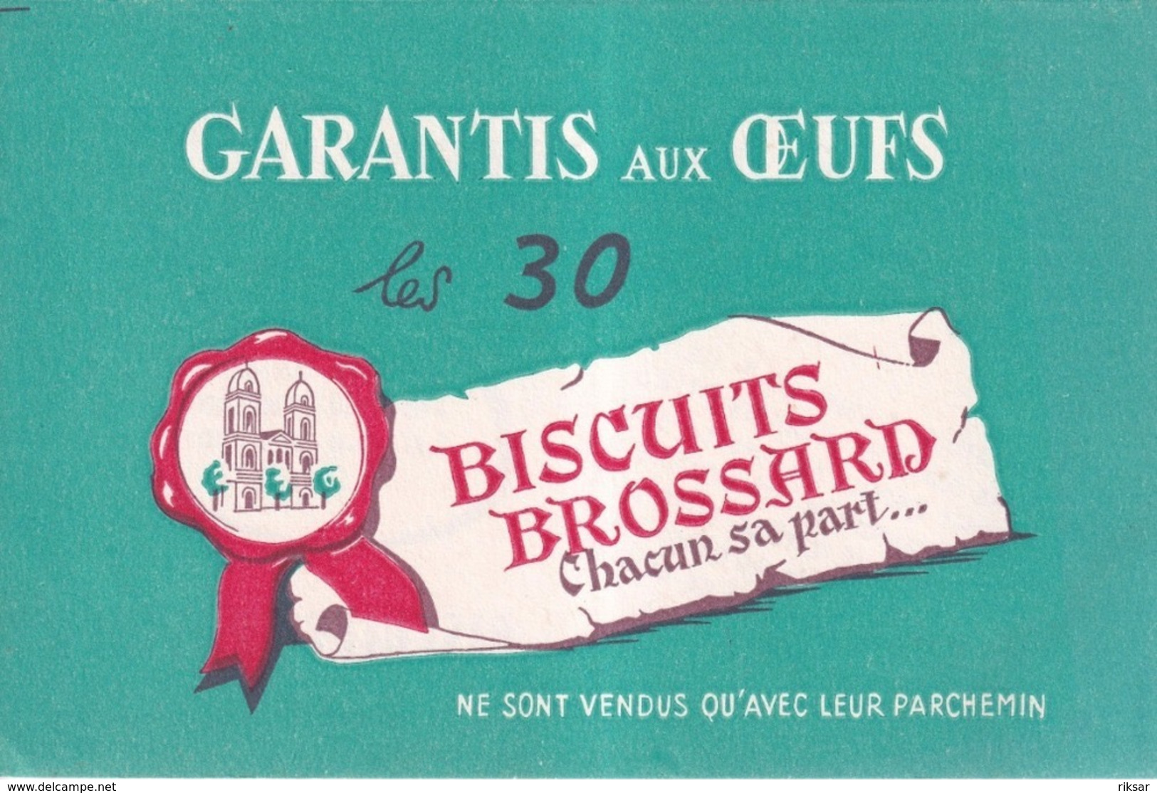 BUVARD(BISCUIT BROSSARD) - B