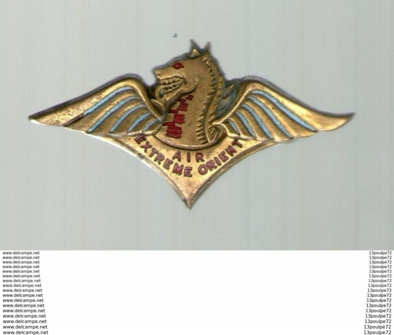 INSIGNE  GUERRE INDOCHINE  :  COMMANDEMENT  AIR EN EXTREME-ORIENT  -- AUGIS MATRICULE - Luftwaffe