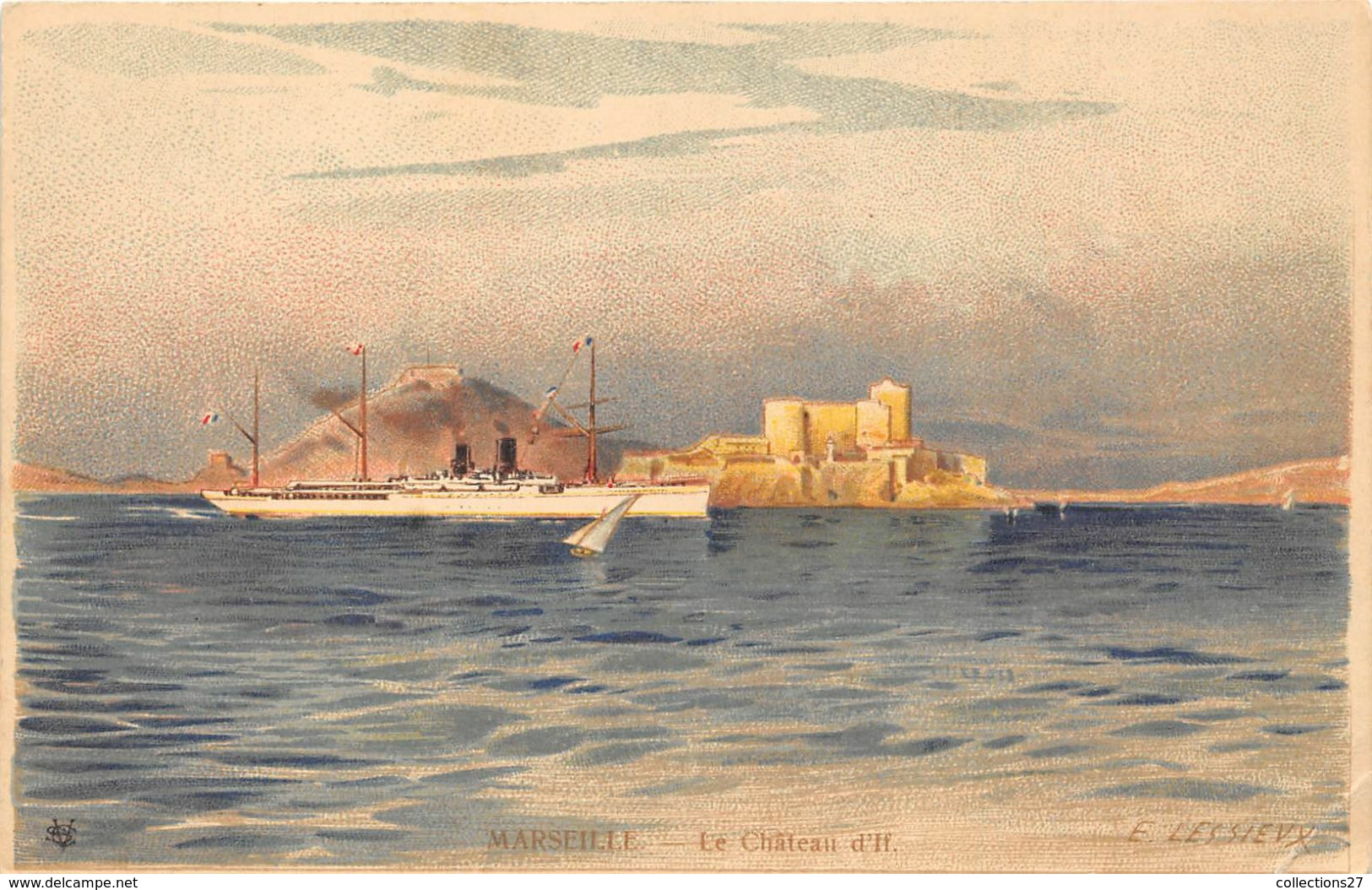13-MARSEILLE-LE-CHATEAU D'IF - Oude Haven (Vieux Port), Saint Victor, De Panier