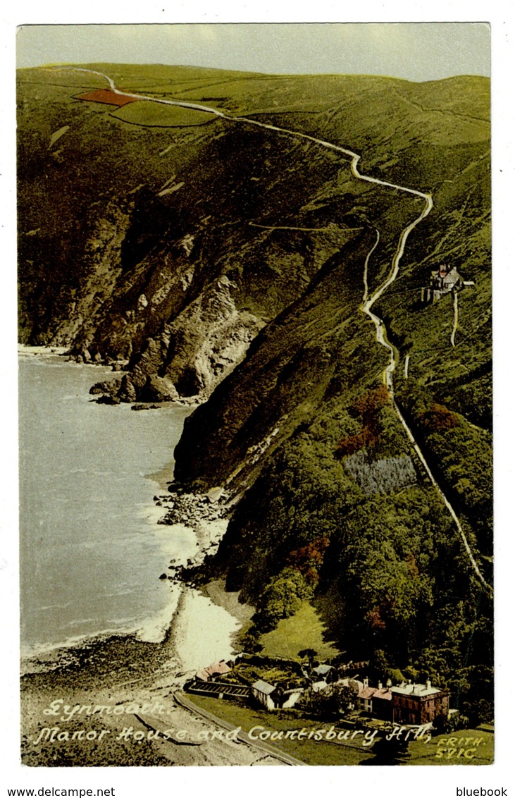 Ref 1393 - Early Judges Real Photo Postcard - At Ilfracombe - Devon - Lynmouth & Lynton