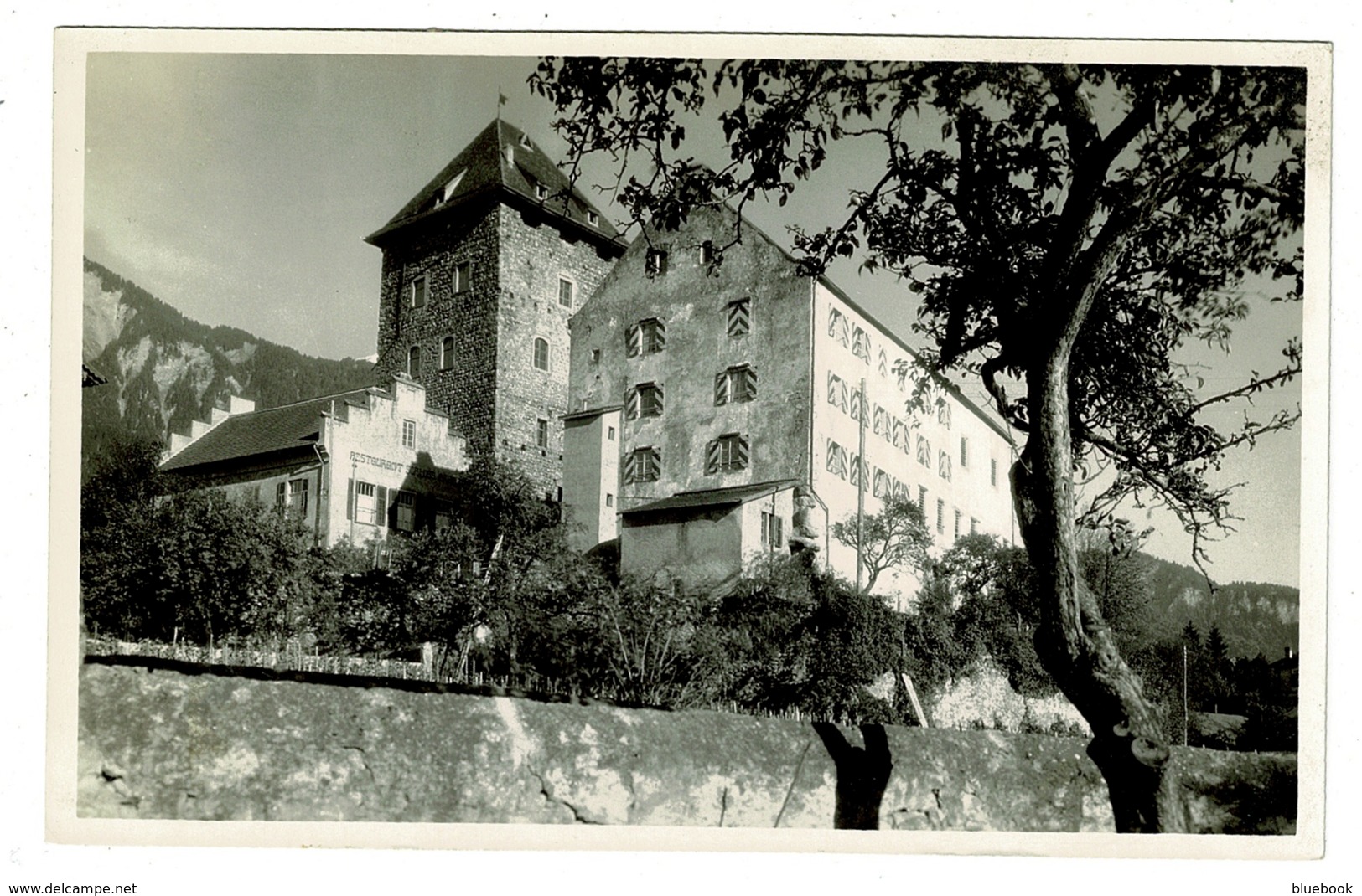 Ref 1394 - Early Real Photo Postcard - Schloss Brandis Maienfeld - Graubünden Switzerland - Maienfeld