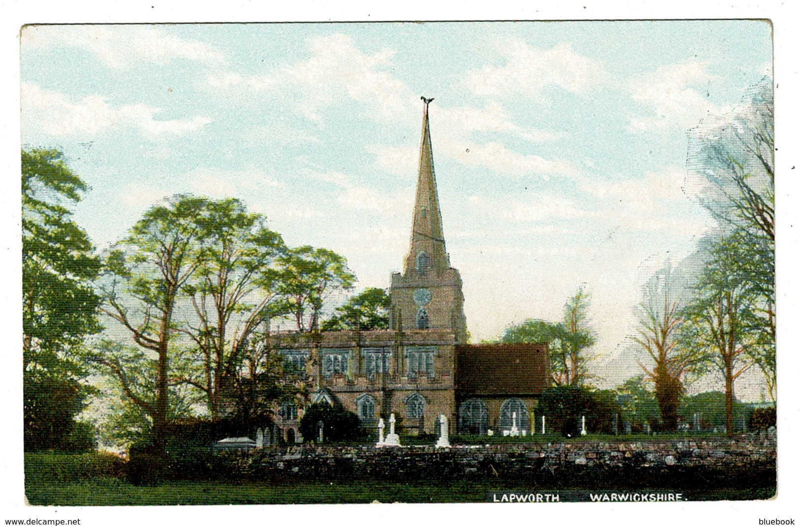 Ref 1395 - Early Postcard - Lapworth Church - Solihull Warwickshire - Altri & Non Classificati