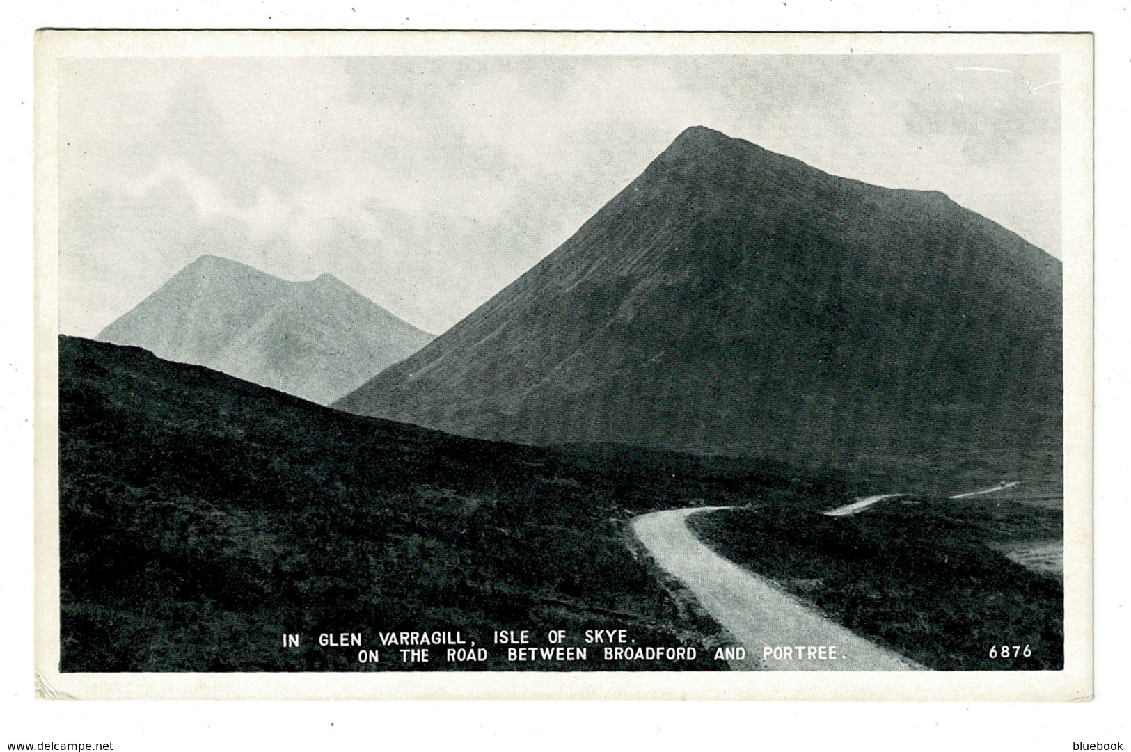 Ref 1396 - Postcard - Broadford Portree Road In Glen Varragill - Isle Of Skye - Scotland - Inverness-shire