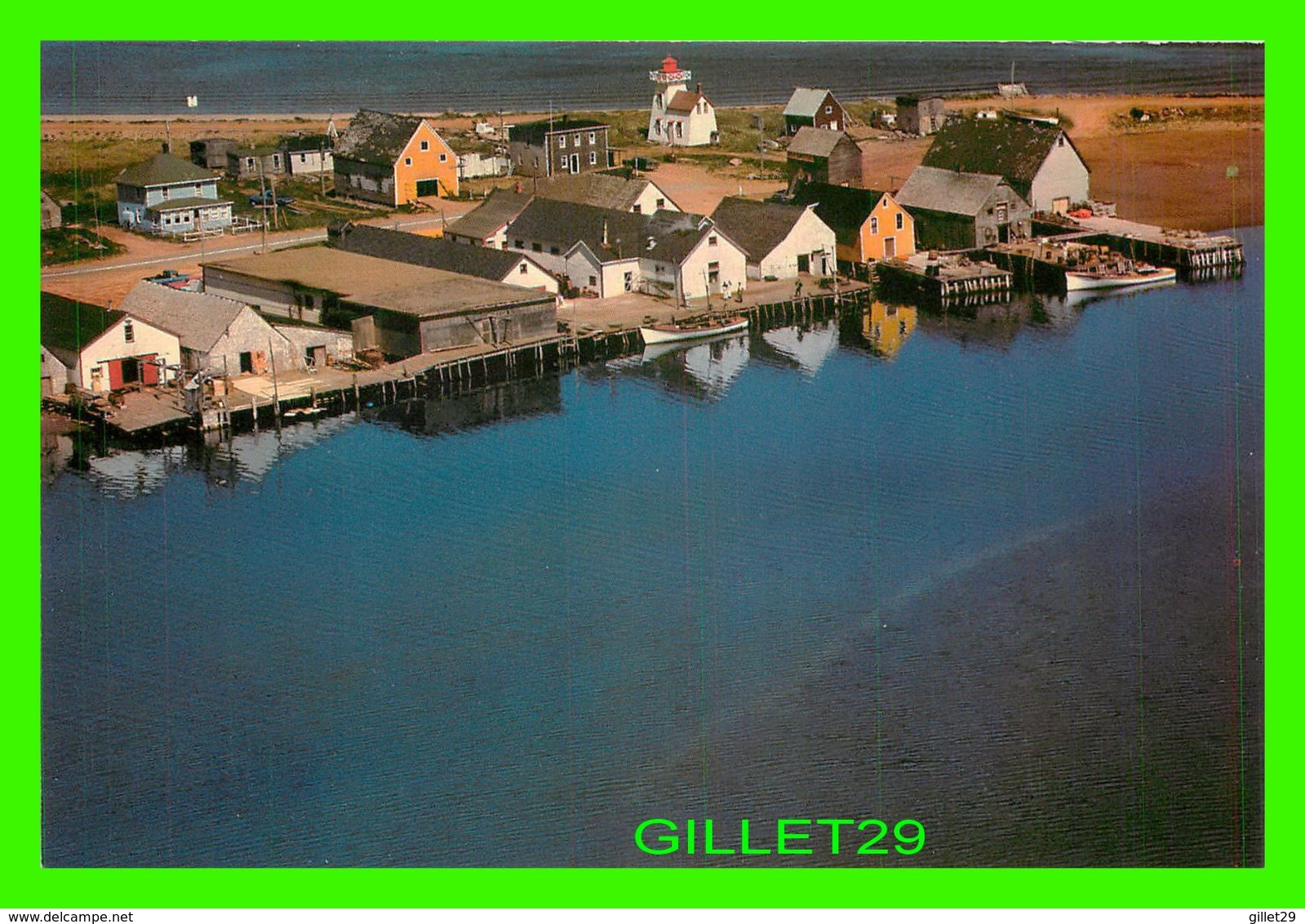 RUSTICO HARBOUR, P.E.I. - PRE-STAMPED POSTCARD - - Other & Unclassified