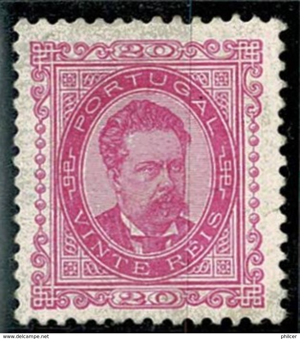 Portugal, 1884/7, # 62 Dent. 11 1/2, MH - Neufs