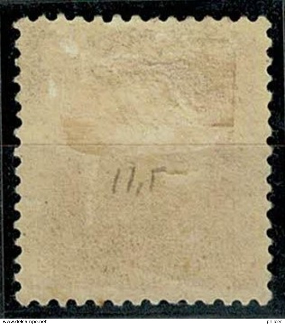 Portugal, 1884/7, # 62 Dent. 11 1/2, MH - Unused Stamps