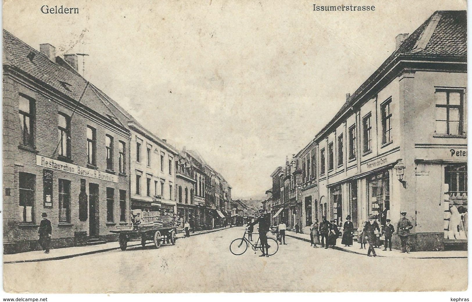 GELDERN : Issumerstrasse - Cachet De La Poste 1919 - Geldern