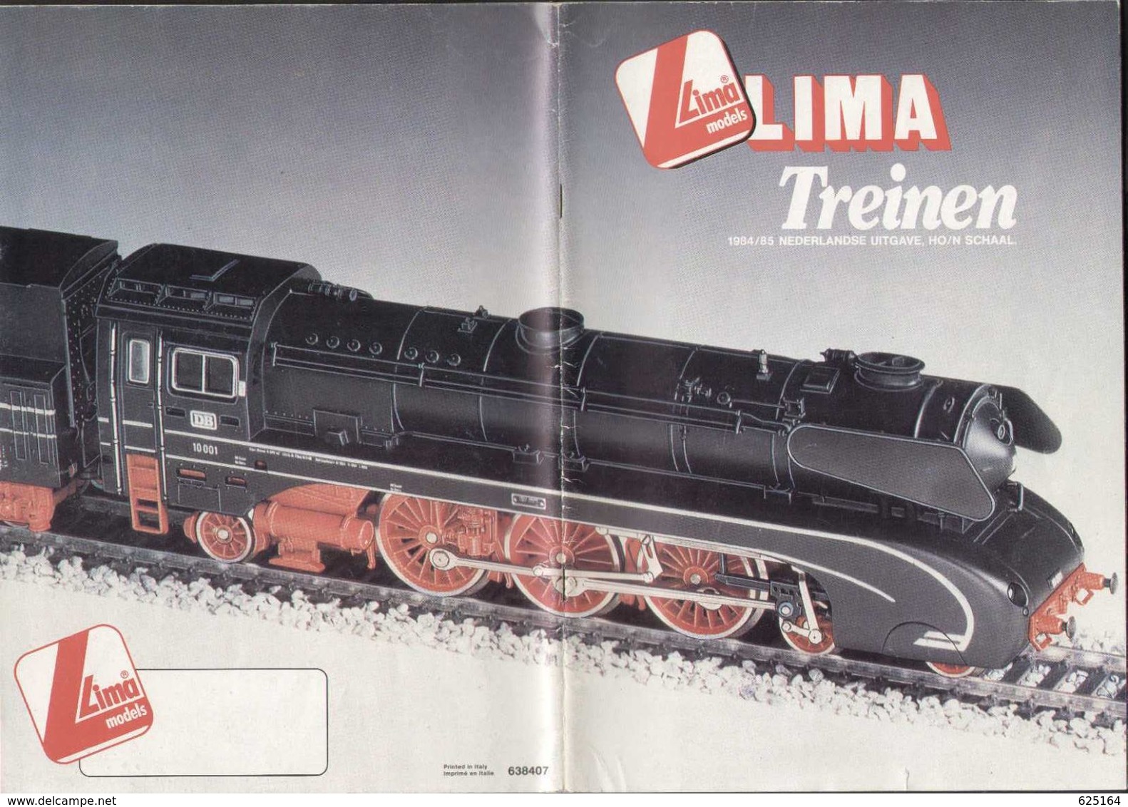 Catalogue LIMA 1983/84 Treinen - Nederlandse Uitgave - Schaal HO/N - Nederlands