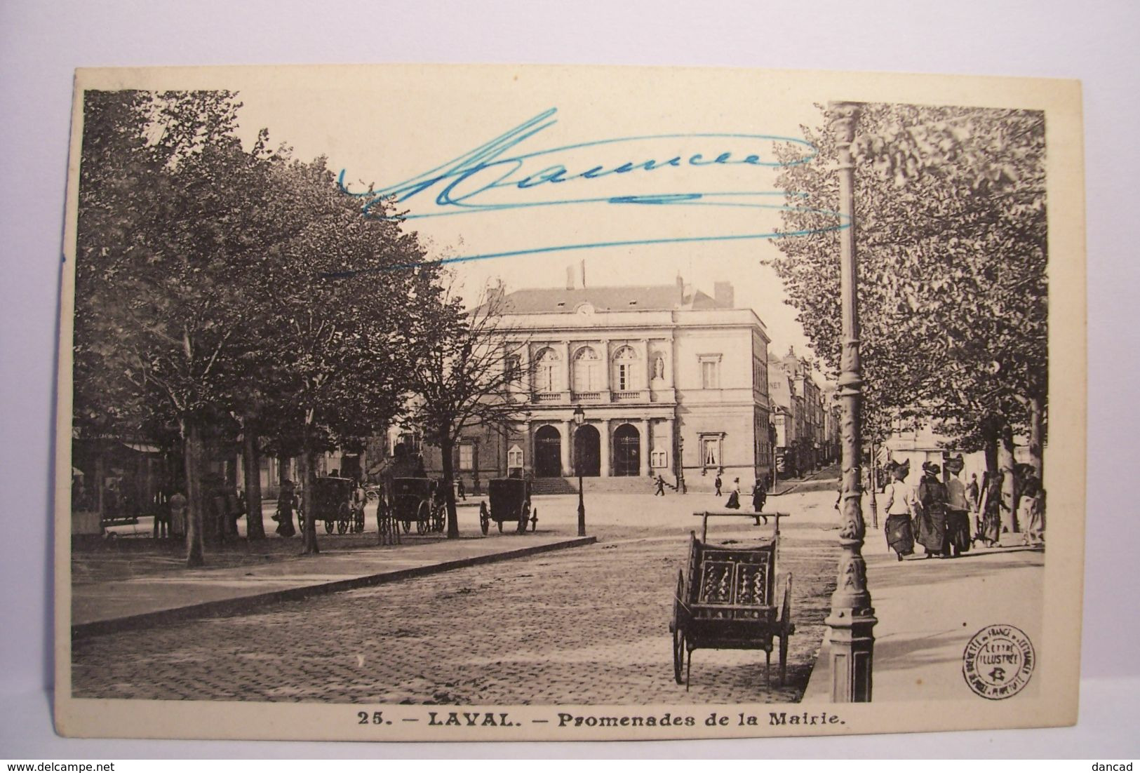 LAVAL   - Promenades De La Mairie - Cachet MILITARIA - Hopital Auxiliaire N°19 - Laval