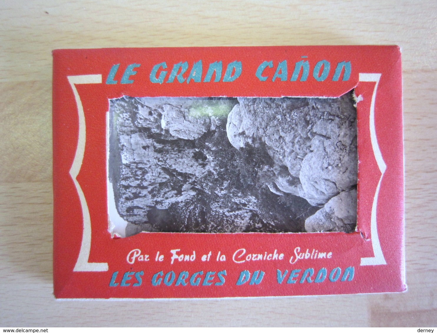 83 - LES GORGES DU VERDON (GRAND CANON) - POCHETTE DE 20 PHOTOS DE 9 X 6,5 CM - Comps-sur-Artuby