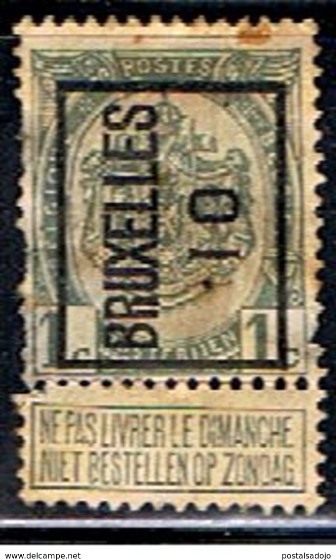 BELGIQUE  1673 // YVERT 81 TYPES 10 // 1907 - Typografisch 1906-12 (Wapenschild)