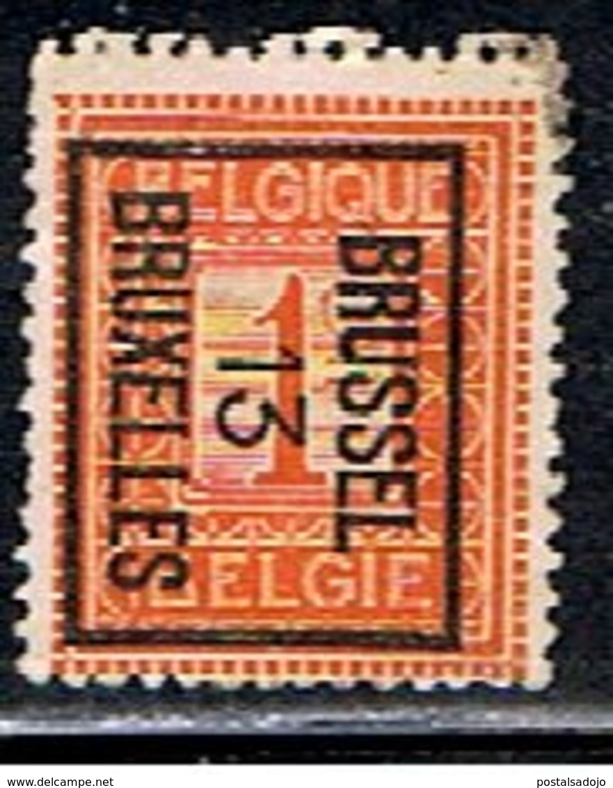 BELGIQUE  1677 // YVERT 108  TYPOS 13// 1912-13 - Typo Precancels 1912-14 (Lion)