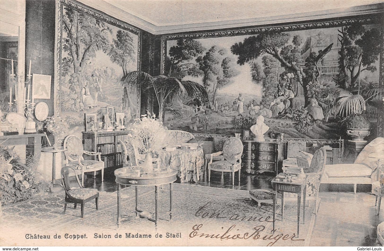 Château De Coppet Salon De Madame De Staël - Coppet