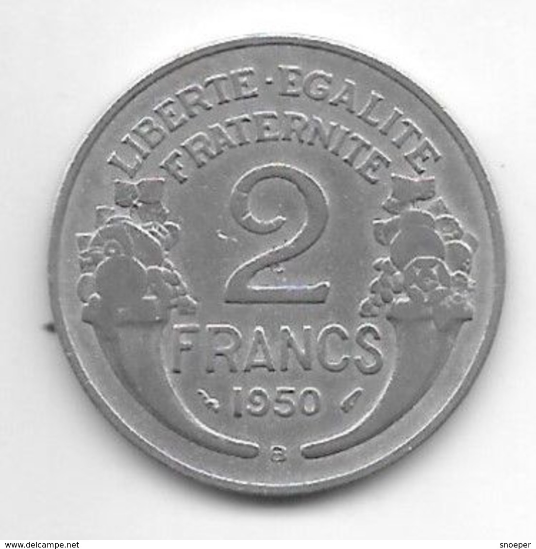 *france 2 Francs 1950 B  Km 886a2 - 2 Francs