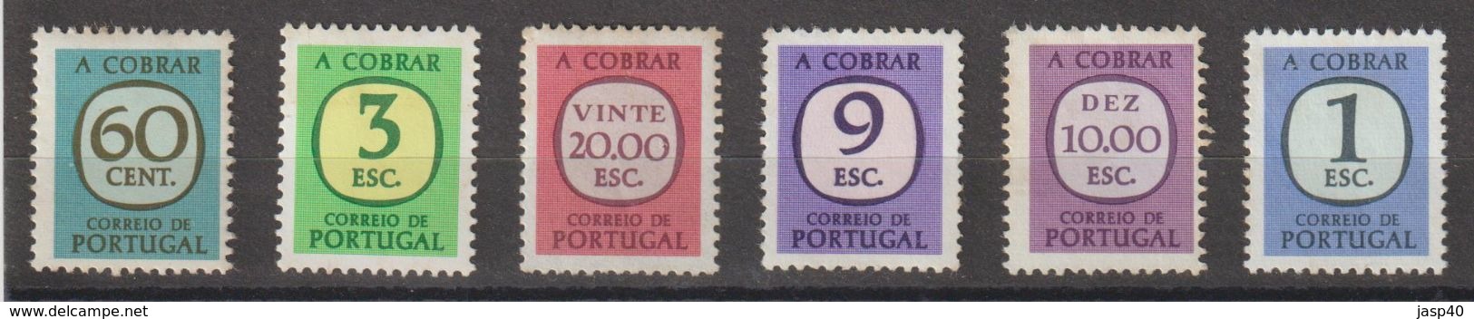 PORTUGAL CE AFINSA PORTEADO - VARIOS VALORES - Used Stamps