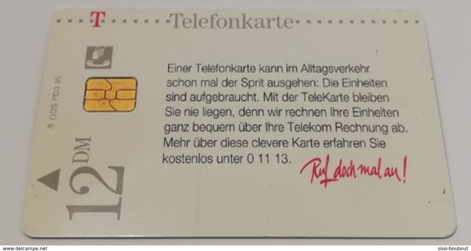 Télécarte - Pays ALLEMAGNE - (T) - Telefonkarte - T-Series: Testkarten