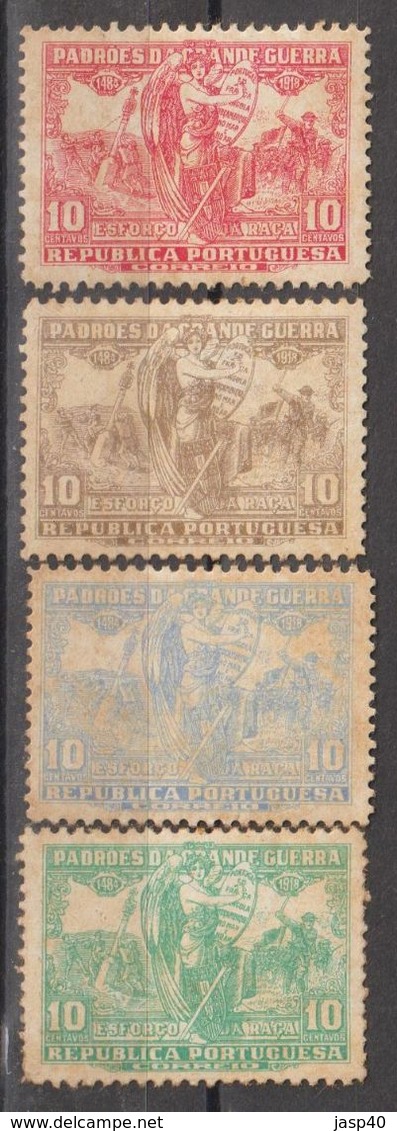 PORTUGAL CE AFINSA IMPOSTO POSTAL E TELEGRAFICO 14/17 - NOVO COM CHARNEIRA - Used Stamps