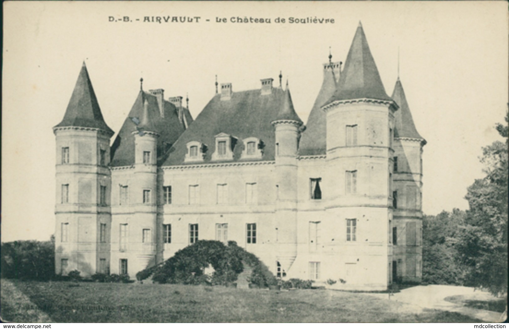 79 AIRVAULT / Chateau De Soulievres / - Airvault