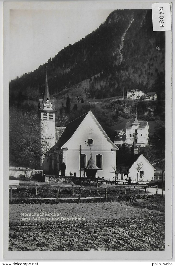 Morschach - Kirche - Hotel Bellevue Und Degenbalm - Morschach