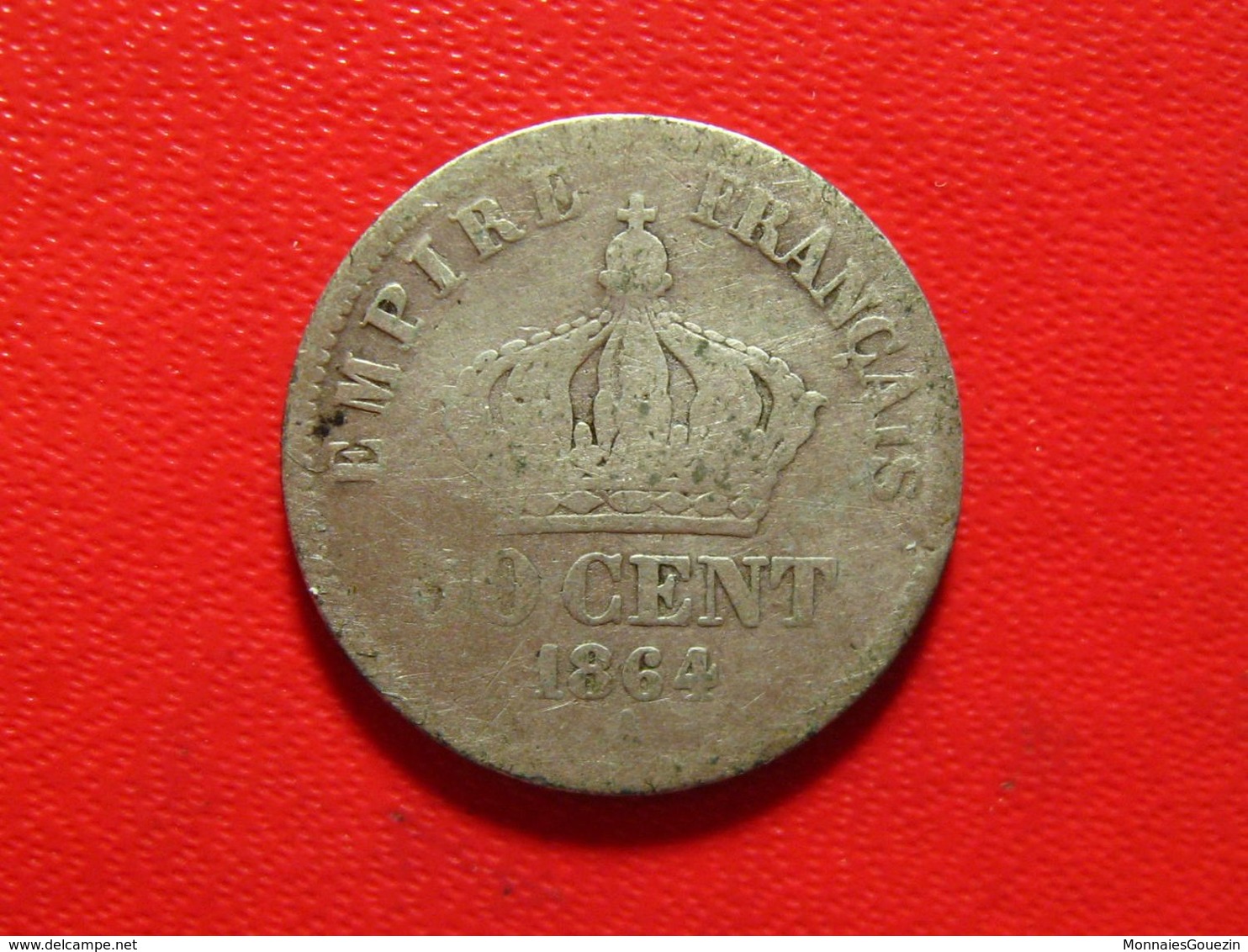 France - 50 Centimes 1864 A Paris Napoléon III 4176 - 50 Centimes