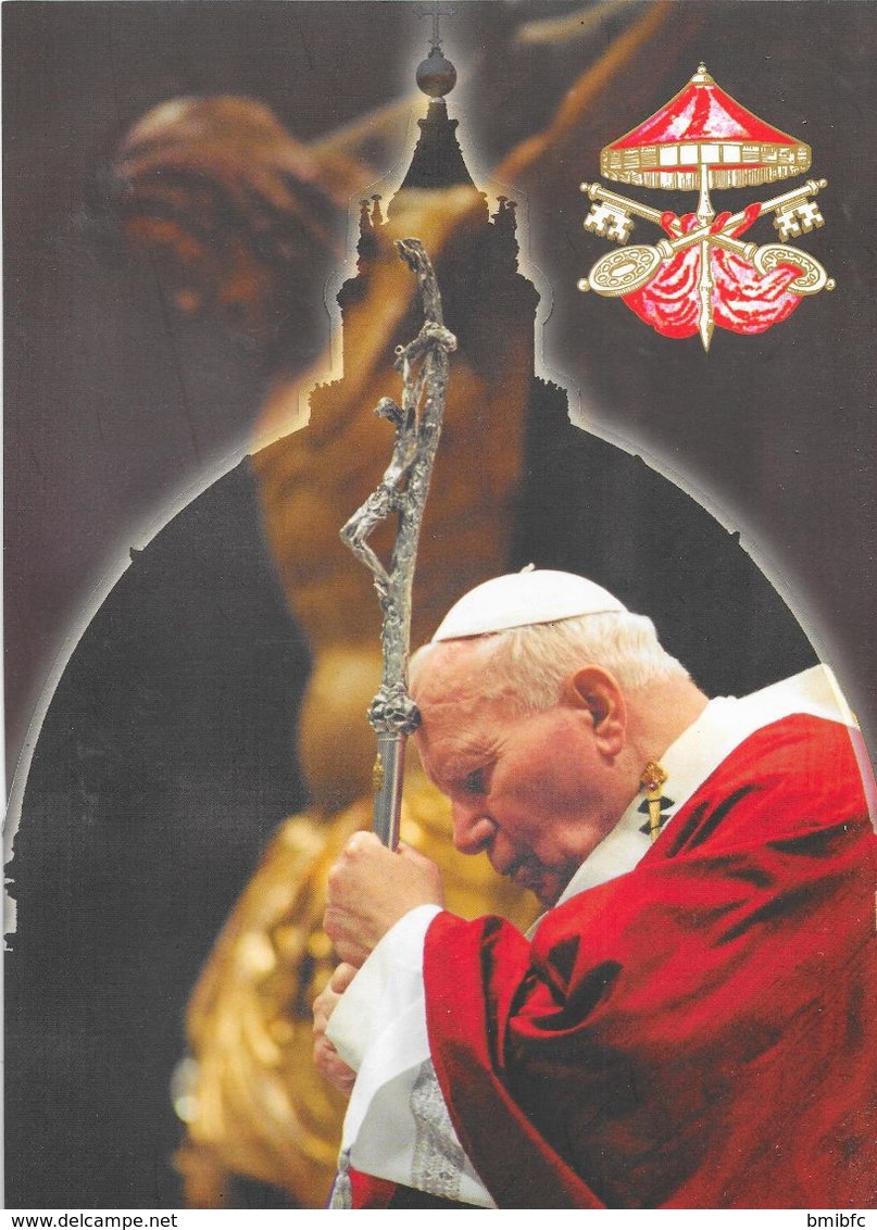 Superbe Document Cartonné à L'effigie De Jean-Paul II Né Karol Josef Wojtyla - Emission Du 12 Aprile 2005 - Covers & Documents