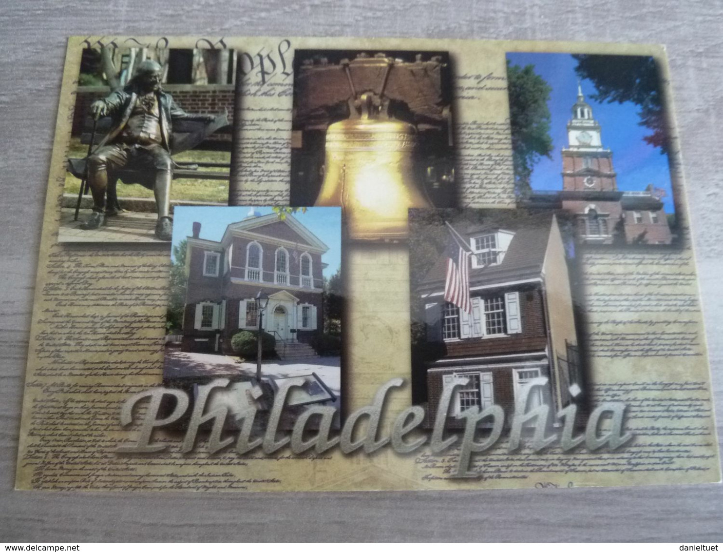 Ben Franklin - Historic Philadelphia - Greetings From - 94017 - Editions Scenic - - Philadelphia