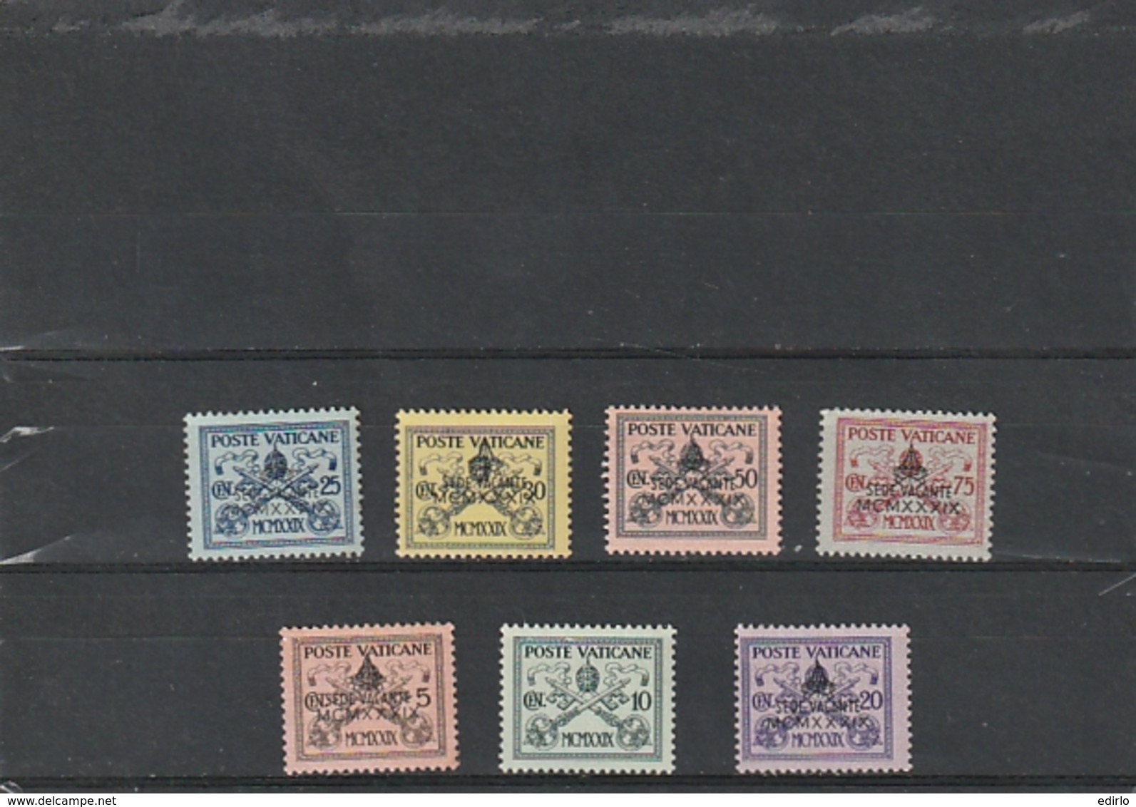 ///  VATICAN -- N° 26 / 32 --- **neufs/unused ** Côte 26€ - Unused Stamps