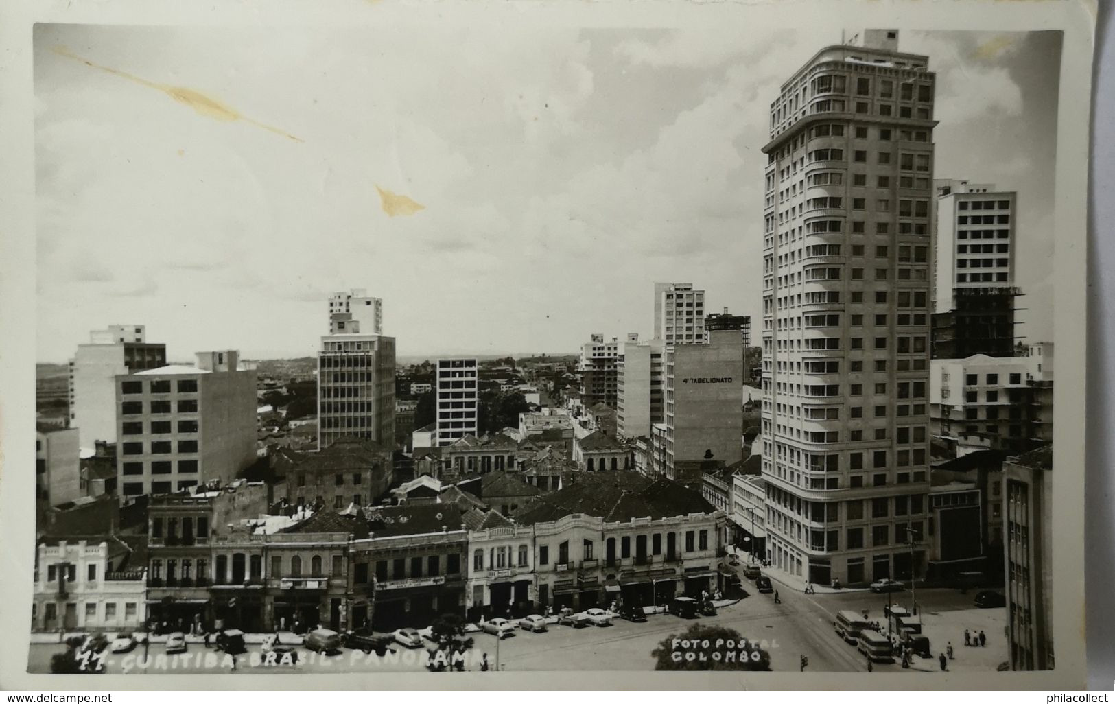 Brasil - Curitiba // Carte Photo - RPPC // Panorama - Ed. Foto Postal Colombo 19?? - Curitiba