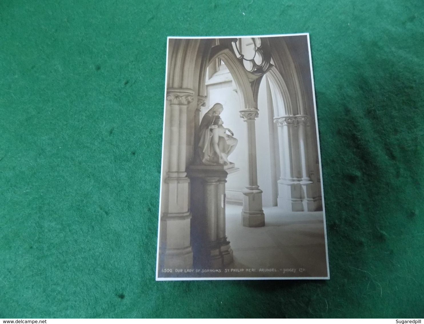 VINTAGE UK SUSSEX: ARUNDEL St Philip Neri Our Lady Of Sorrows Sepia Judges - Arundel