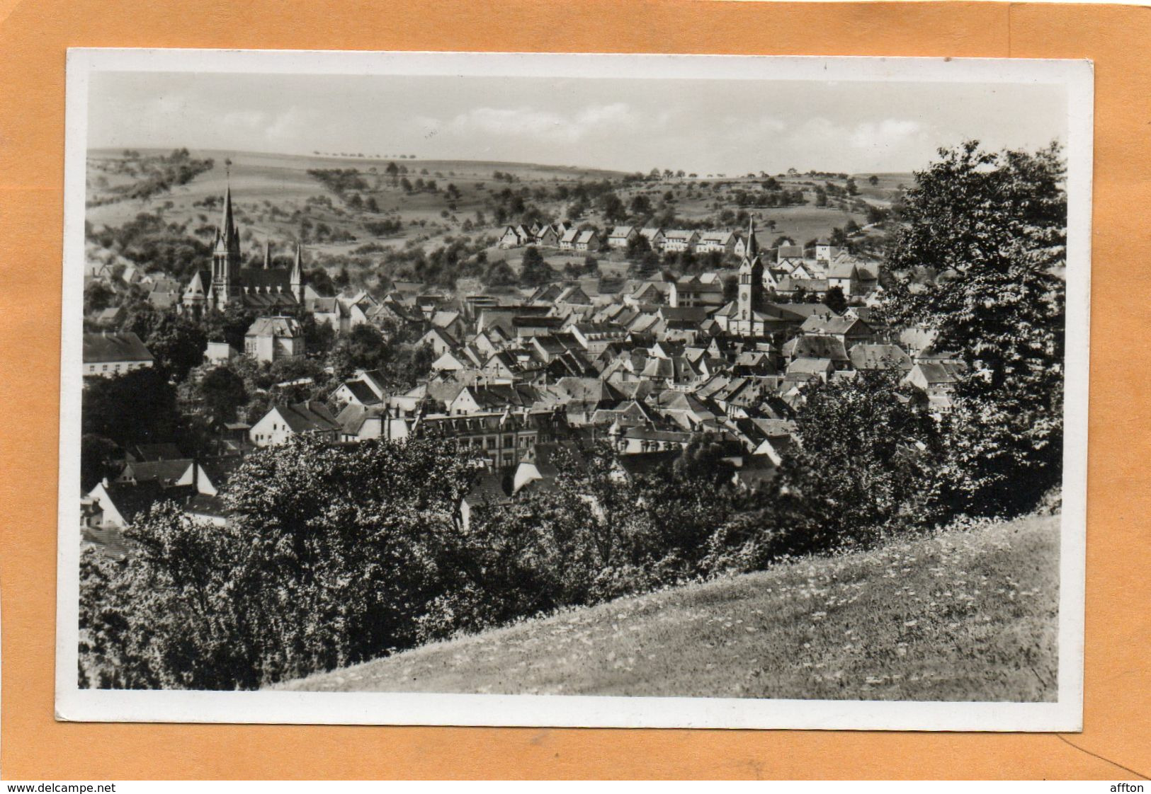 Kusel Pfalz Germany 1950 Postcard - Kusel