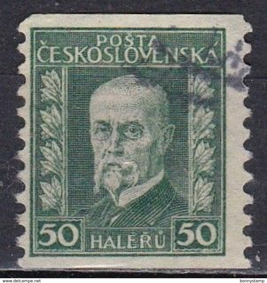 Cecoslovacchia, 1926/27 - 50h President Masaryk - Nr.125 Usato° - Usati