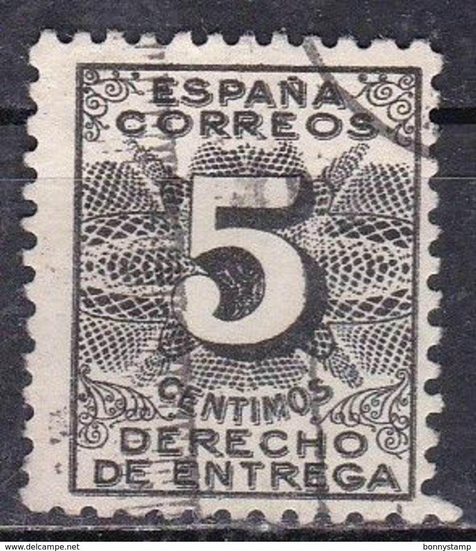 Spagna, 1931 - 5c Numeral - Nr.ER1 Usato° - Fiscales