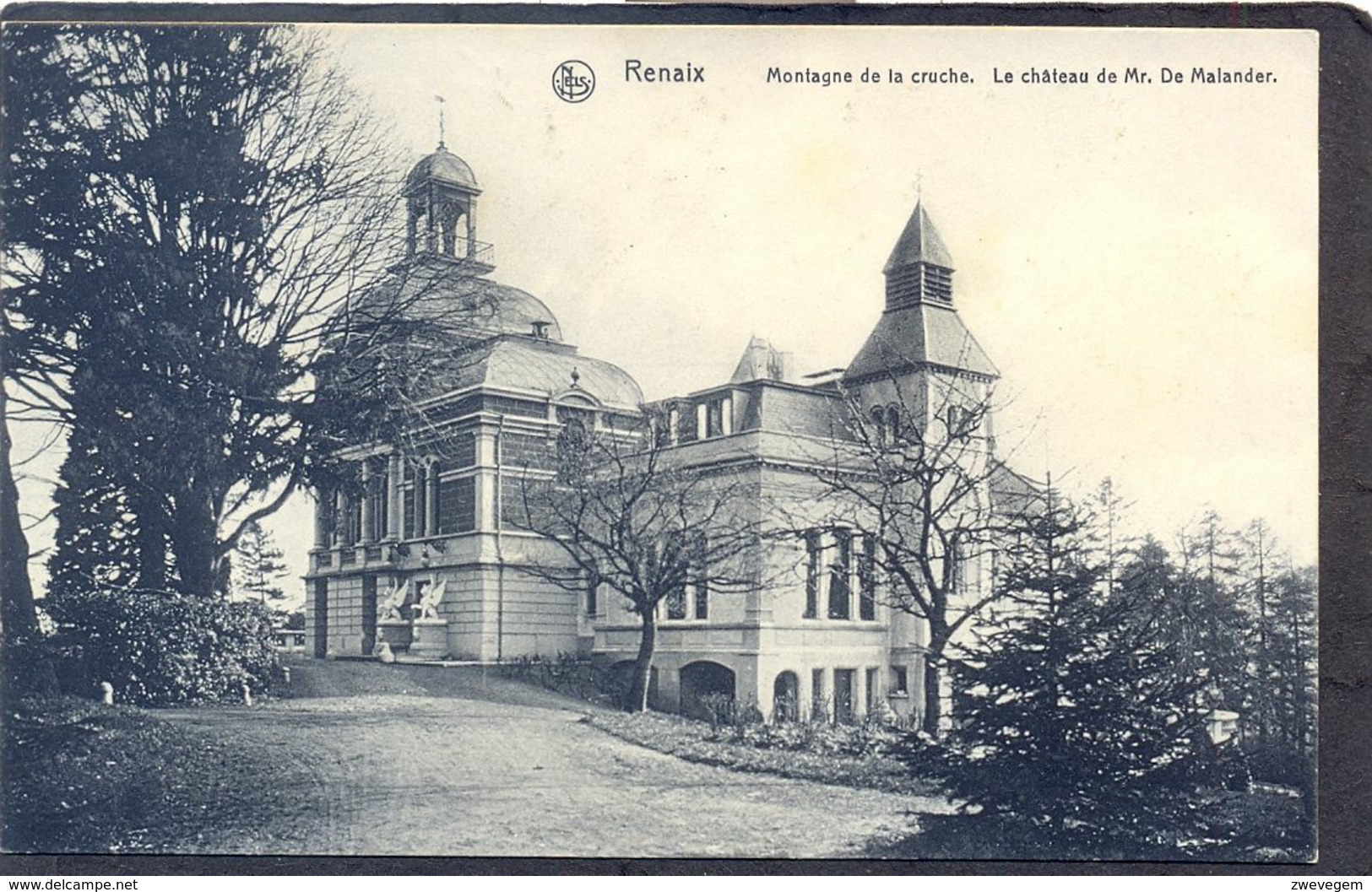 RENAIX - Montagne De La Cruche. Le Château De Mr. De Malander - Renaix - Ronse