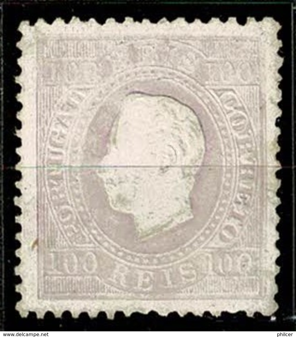 Portugal, 1870/6, # 43g Dent. 12 3/4, Tipo II, MNG - Neufs