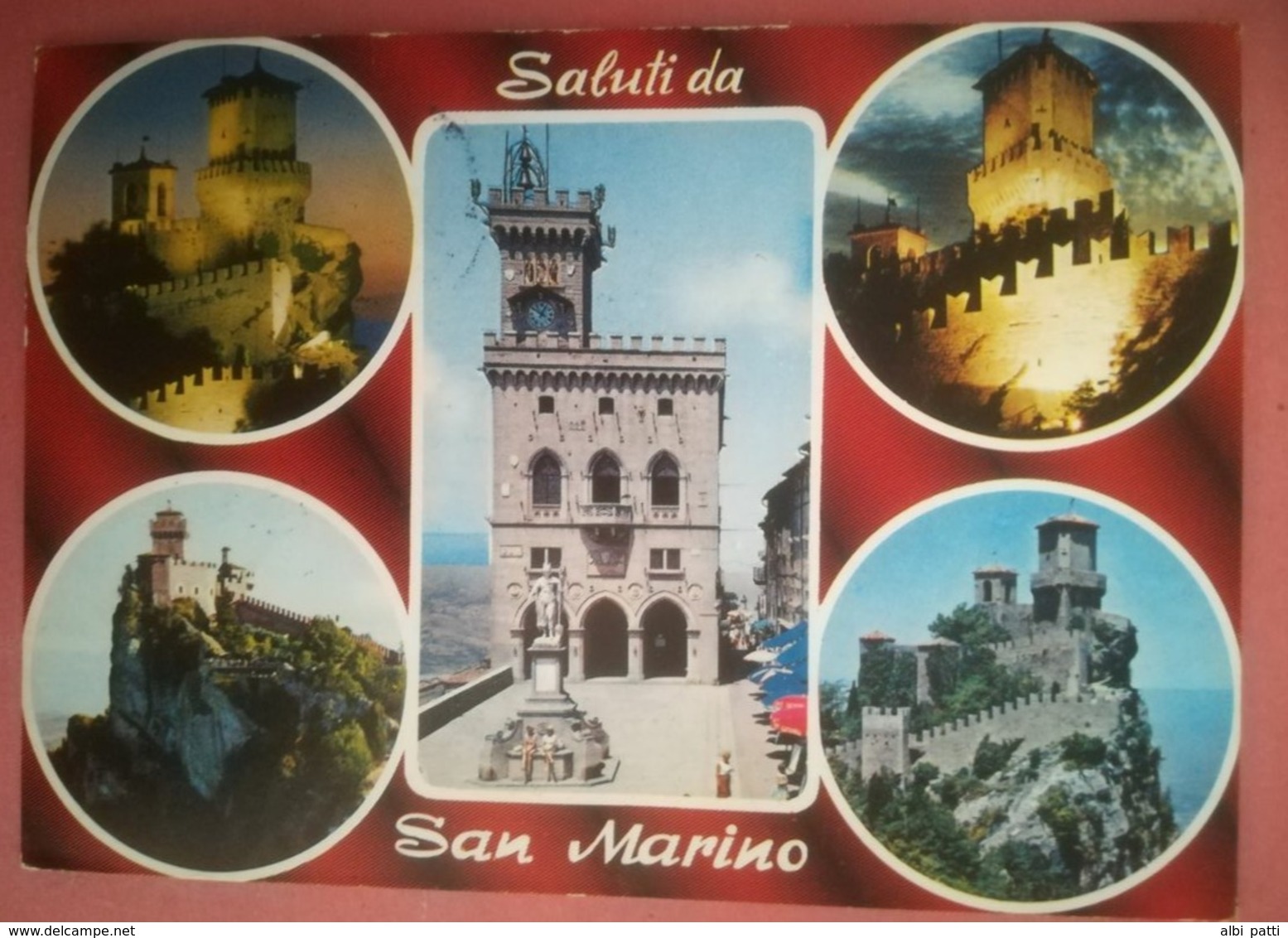 SAN MARINO COVER TO ITALY - Covers & Documents