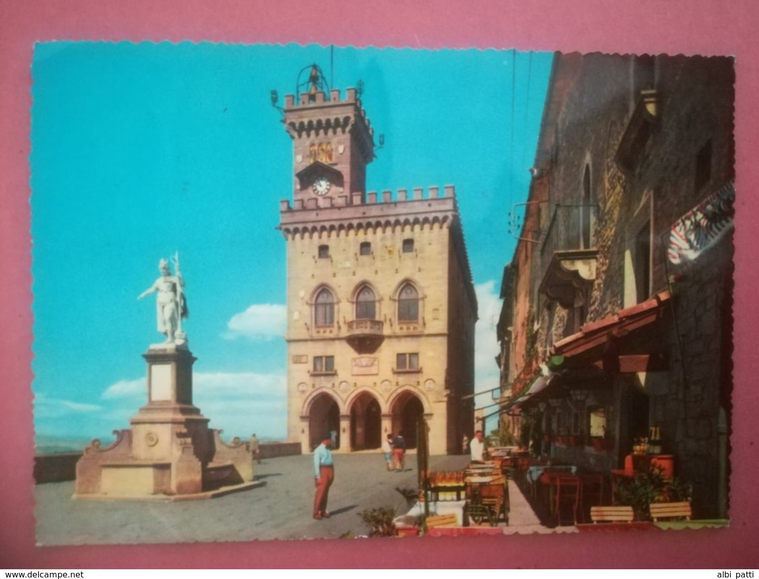 SAN MARINO COVER TO ITALY - Storia Postale