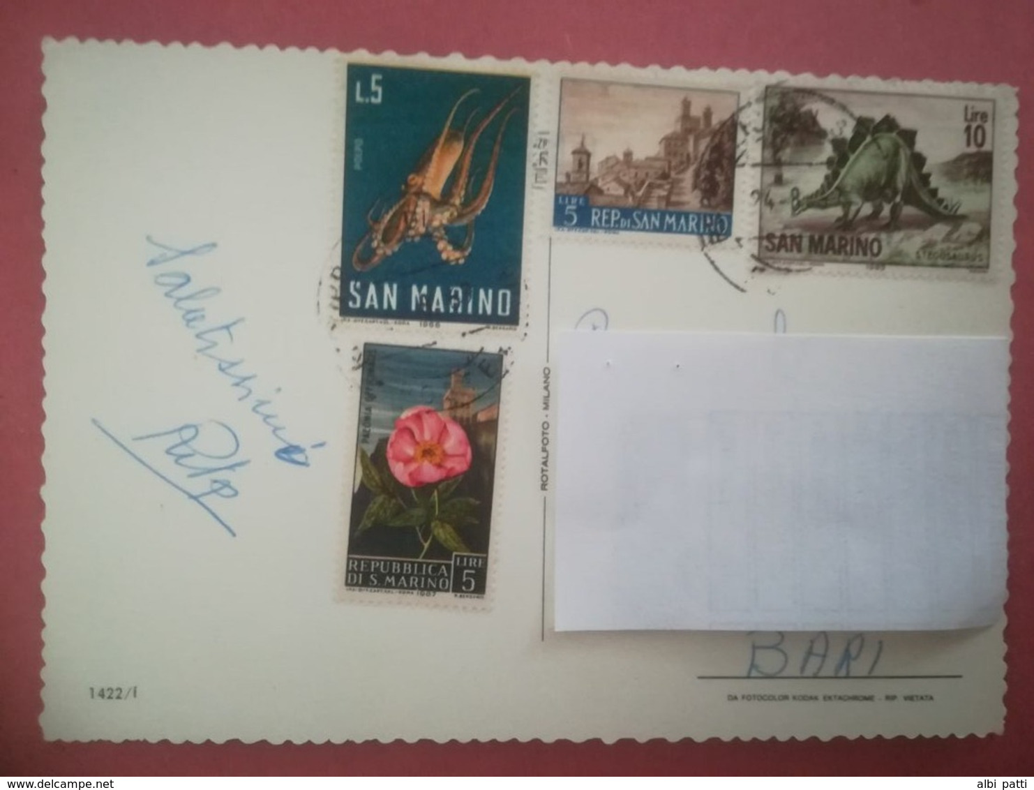 SAN MARINO COVER TO ITALY - Storia Postale