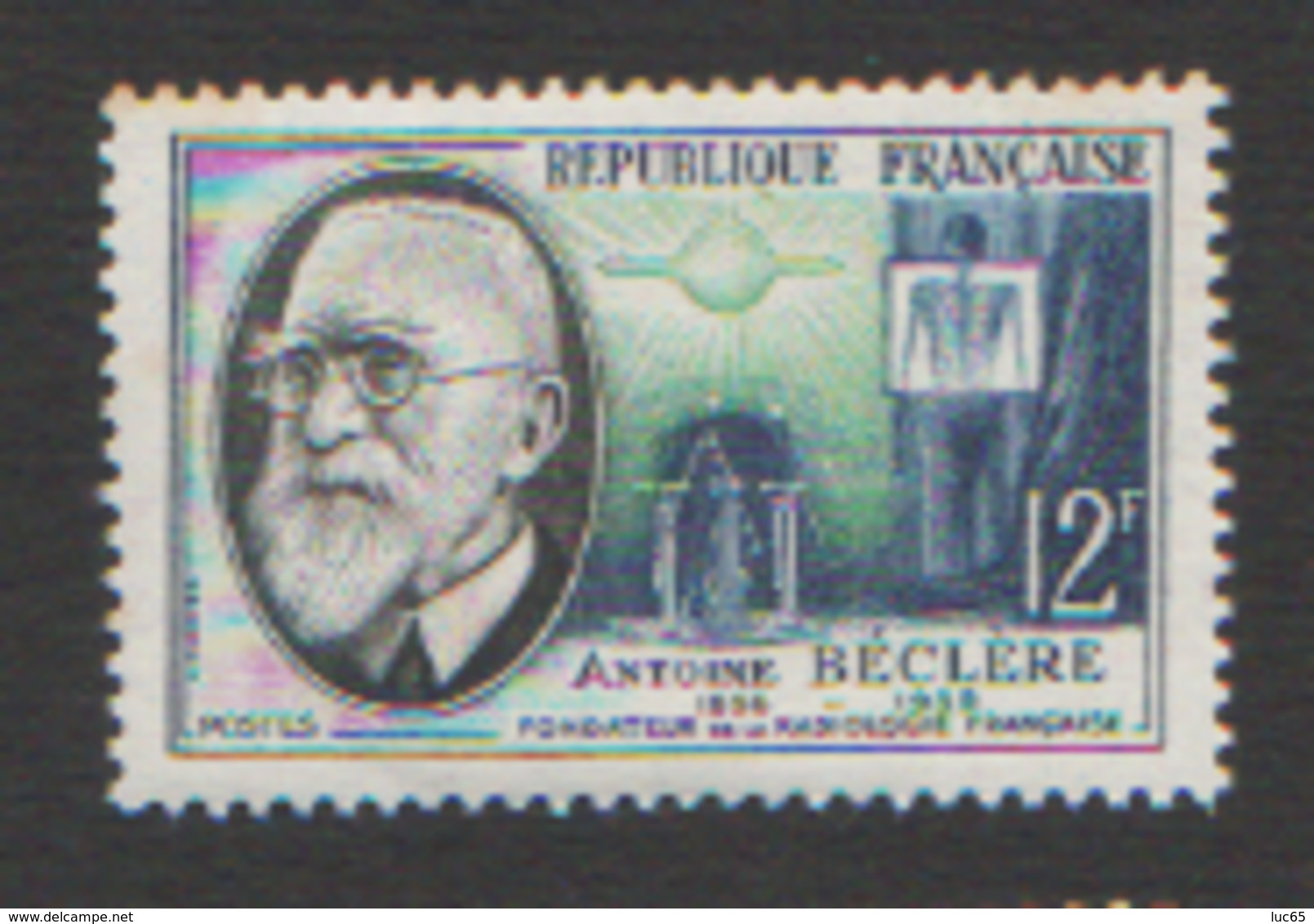 France 1957 Neuf Célébrité Antoine Béclère Science Technique Médecine Invention  Radiologie YT 1096 - Nuevos