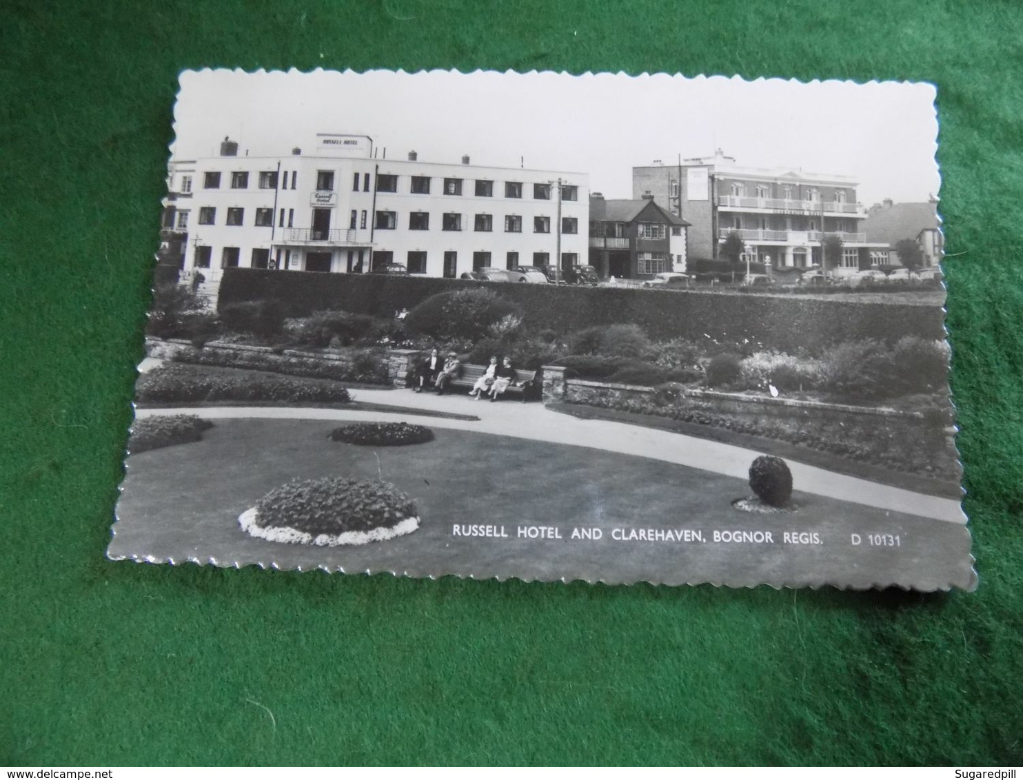 VINTAGE UK SUSSEX: BOGNOR REGIS Russell Hotel And Clarehaven B&w 1960 Shoesmith - Bognor Regis