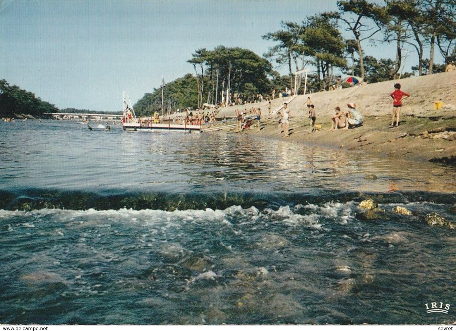 HOSSEGOR  - Le Lac Marin. Carte Rare - Hossegor