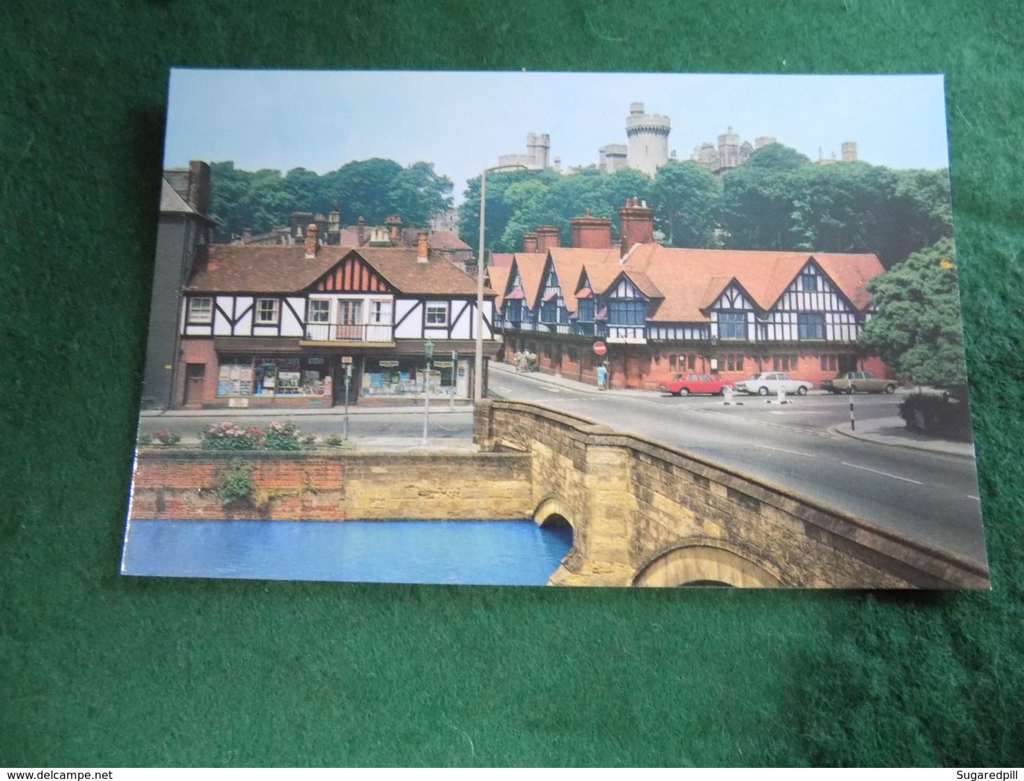 VINTAGE UK SUSSEX: ARUNDEL River Panorama Colour - Arundel