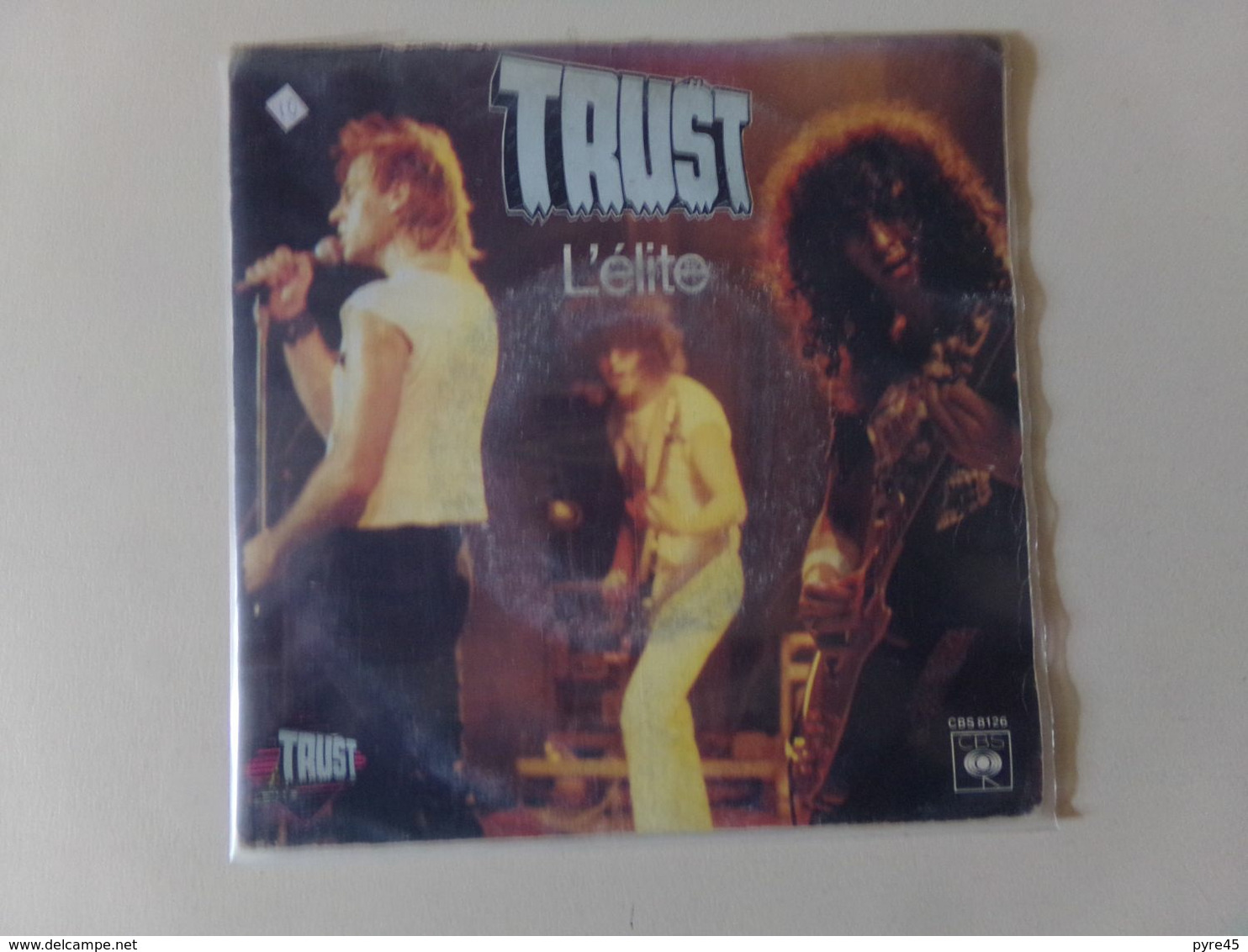 45 T Trust " L'élite + Toujours Pas Une Tune " - Hard Rock & Metal