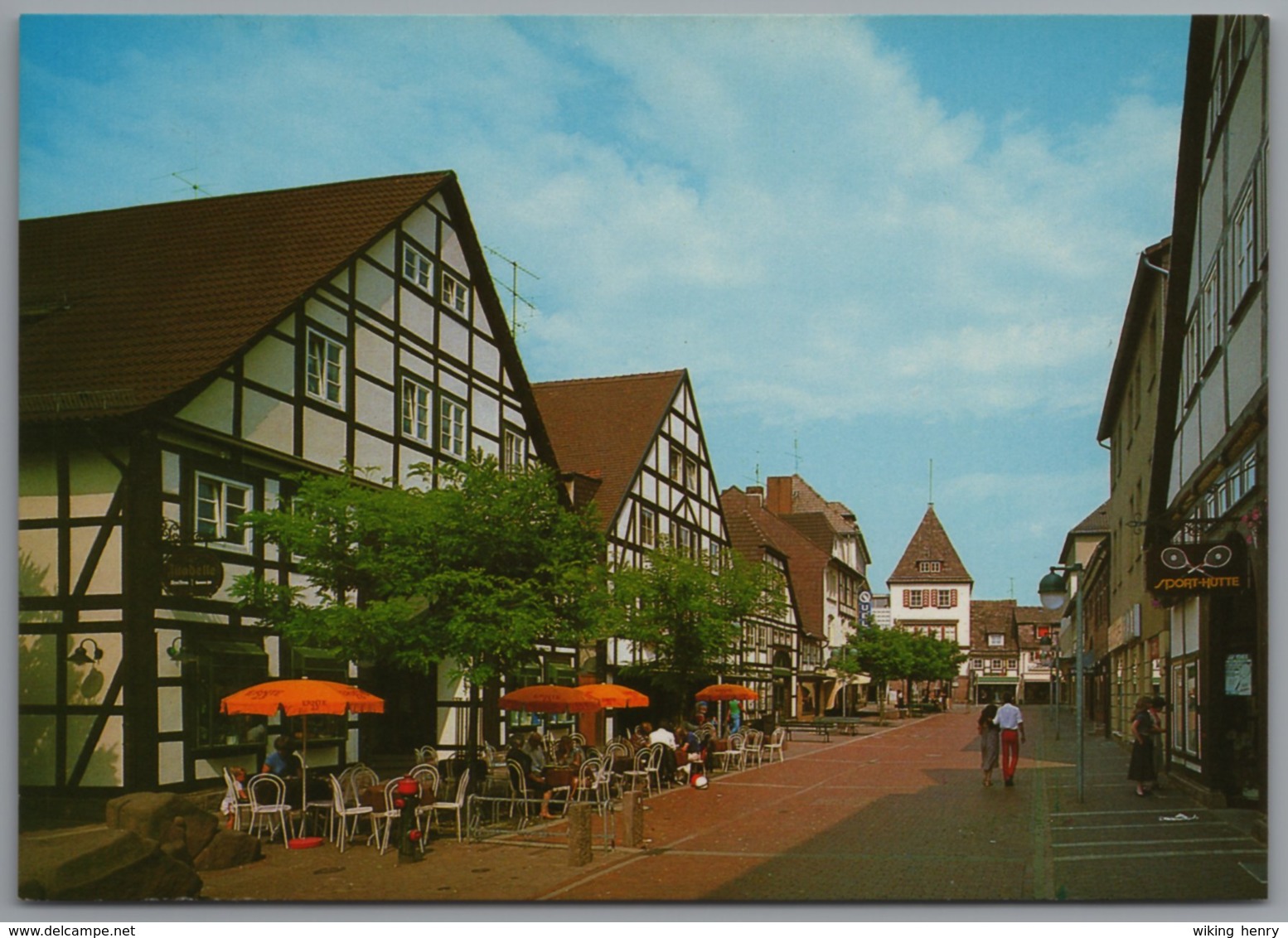 Holzminden - Fußgängerzone Mittlere Straße - Holzminden