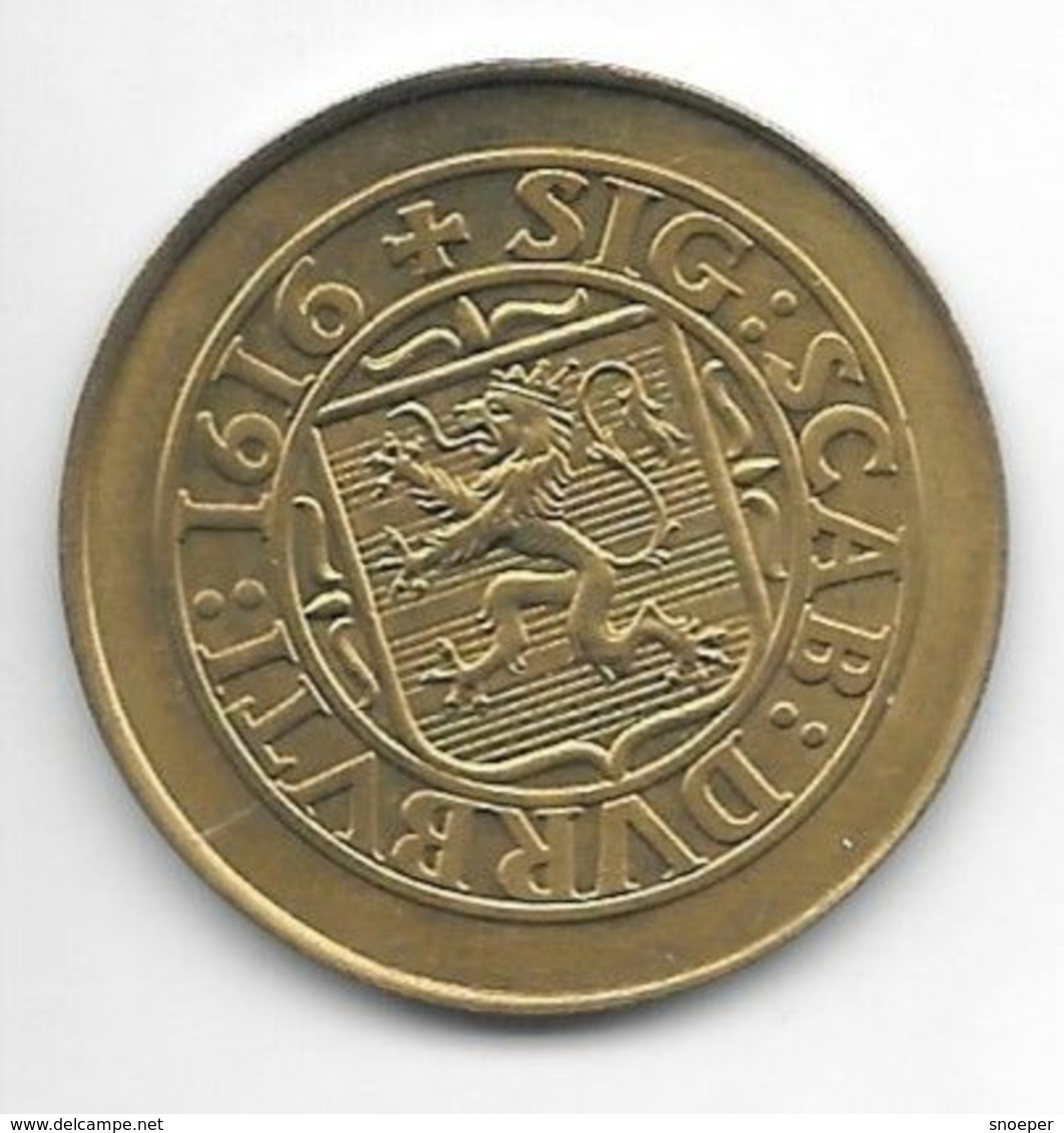 *gemeente Penning Durbuy 50 Paters 1981 - Tokens Of Communes