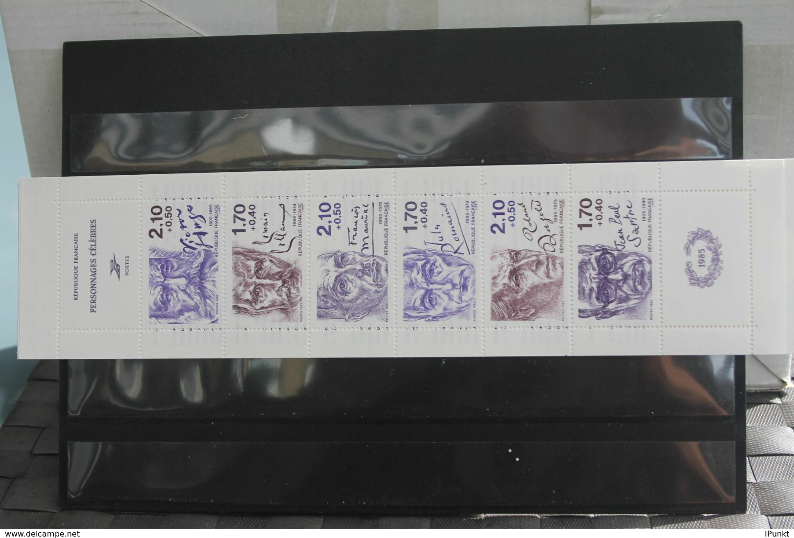 France 1985, 2476-2524; Postfrisch, Frankreich Jahrgang 1985, 56 Werte, 1 MH, überkomplett, 3 Steckkarten - 1980-1989