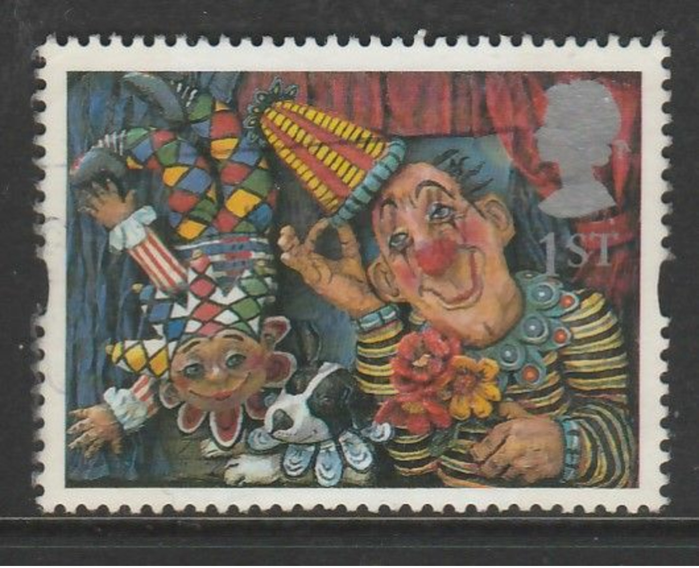 GB 1995 Greetings Stamps Greetings In Art 1st Multicoloured SG 1866 O Used - Oblitérés