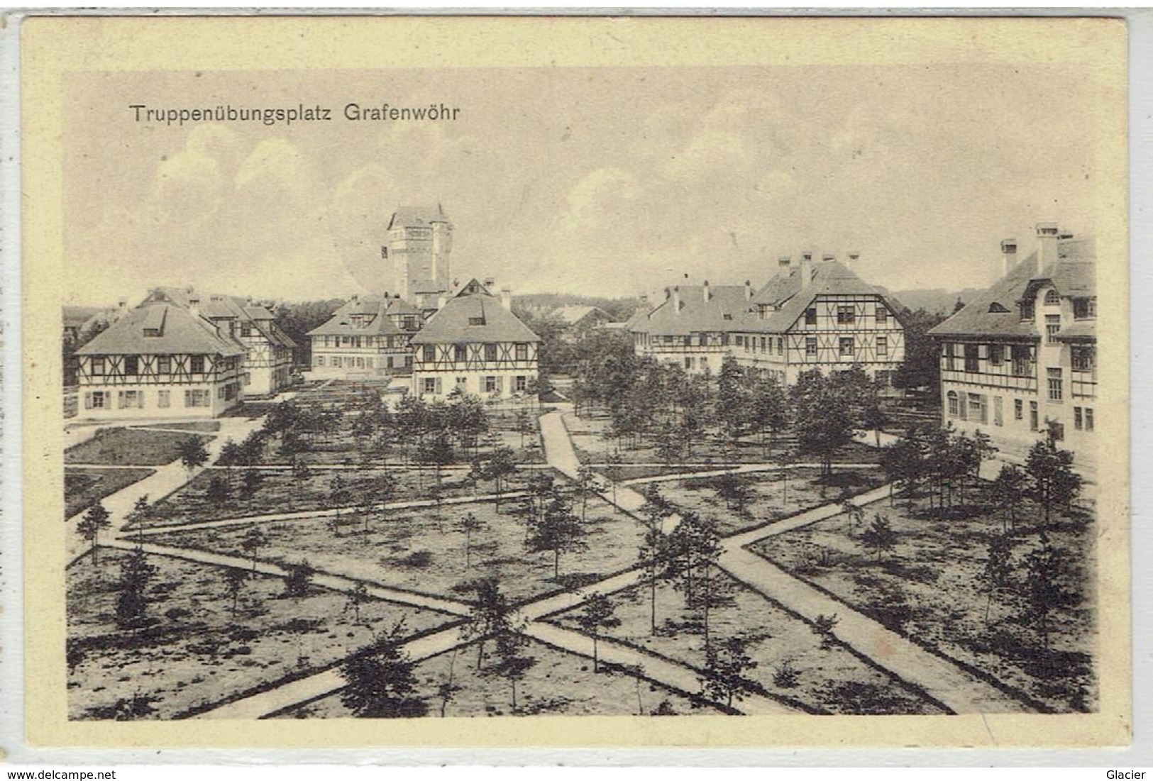 GRAFENWÖHR - Bayern - Truppenûbungsplatz - Stempel Lager Grafenwöhr 28 Okt 1915 - Grafenwoehr